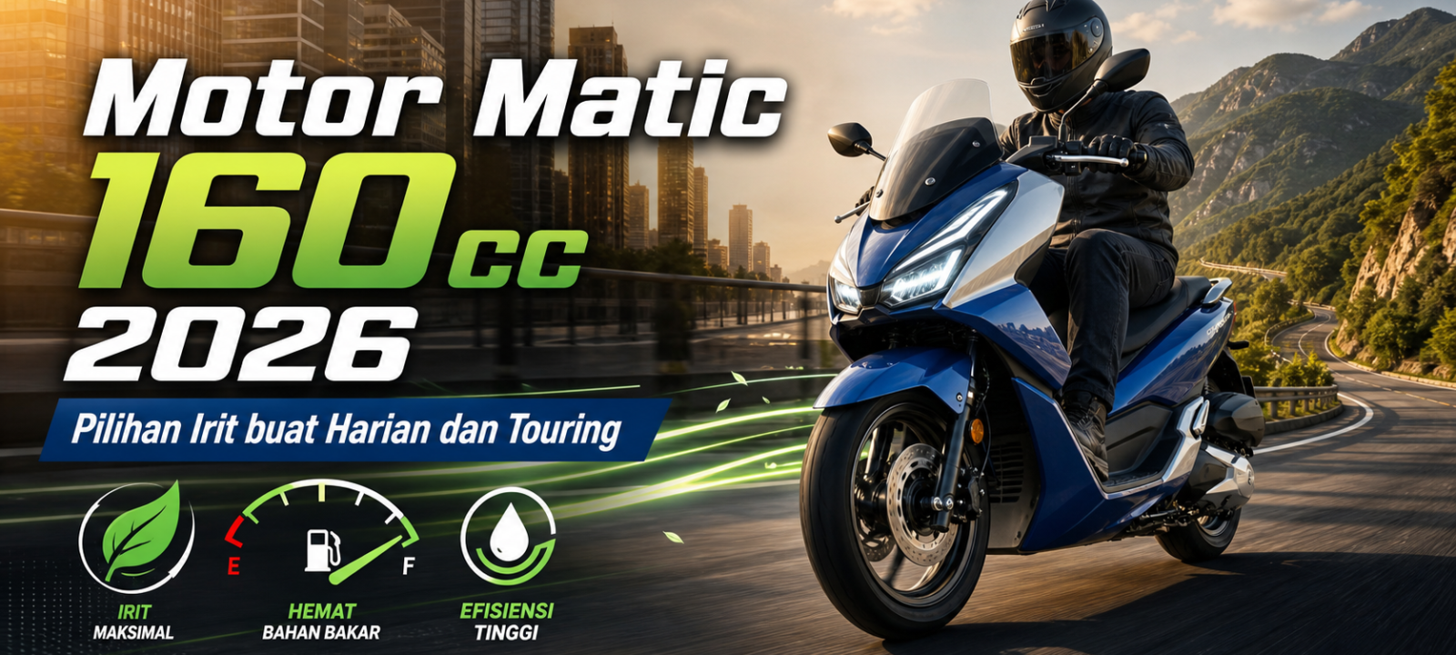 motor - Motor Matic 160 cc 2026: Pilihan Irit buat Harian dan Touring