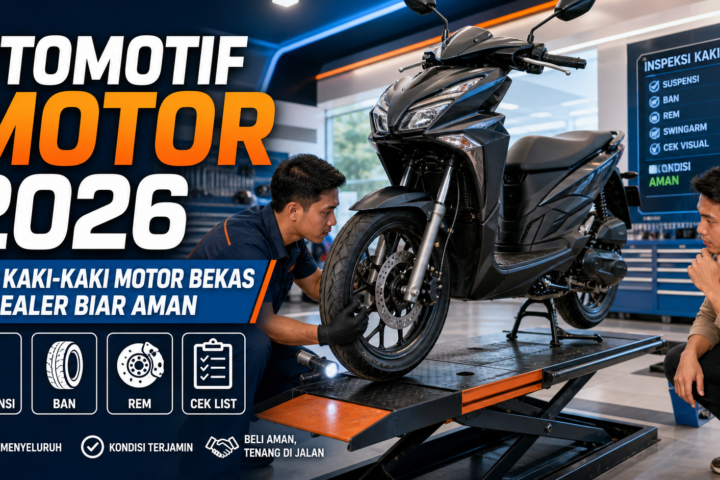 motor - Otomotif Motor 2026: Cek Kaki-kaki Motor Bekas di Dealer Biar Aman