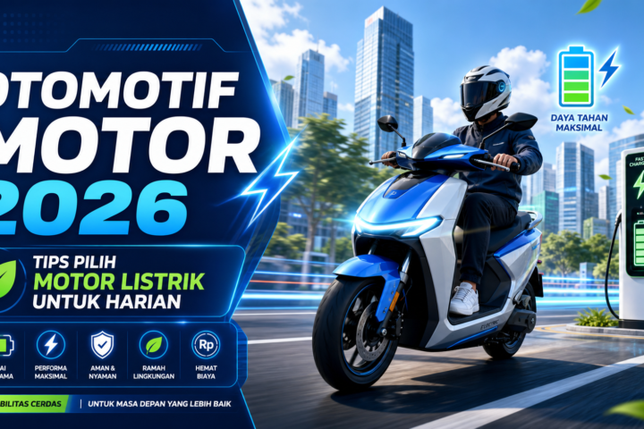 motor - Otomotif Motor 2026: Tips Pilih Motor Listrik untuk Harian