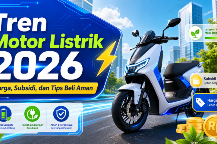 motor - Tren Motor Listrik 2026: Harga, Subsidi, dan Tips Beli Aman