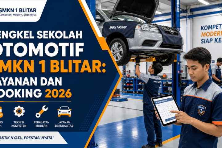 otomotif - Bengkel Sekolah Otomotif SMKN 1 Blitar: Layanan dan Booking 2026