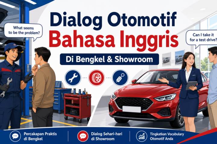 otomotif - Contoh Dialog Otomotif Bahasa Inggris di Bengkel dan Showroom
