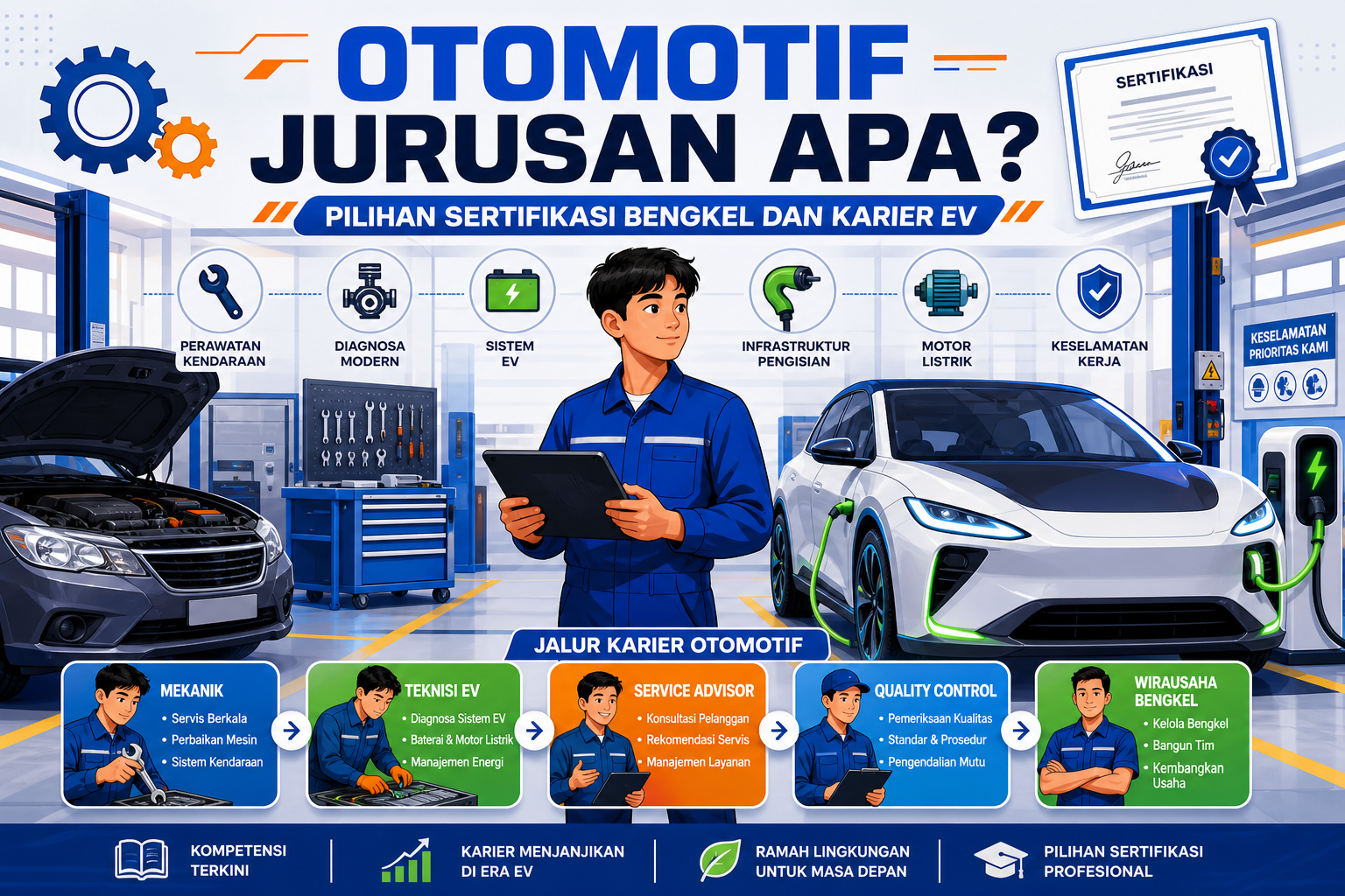 Otomotif Jurusan Apa? - otomotif