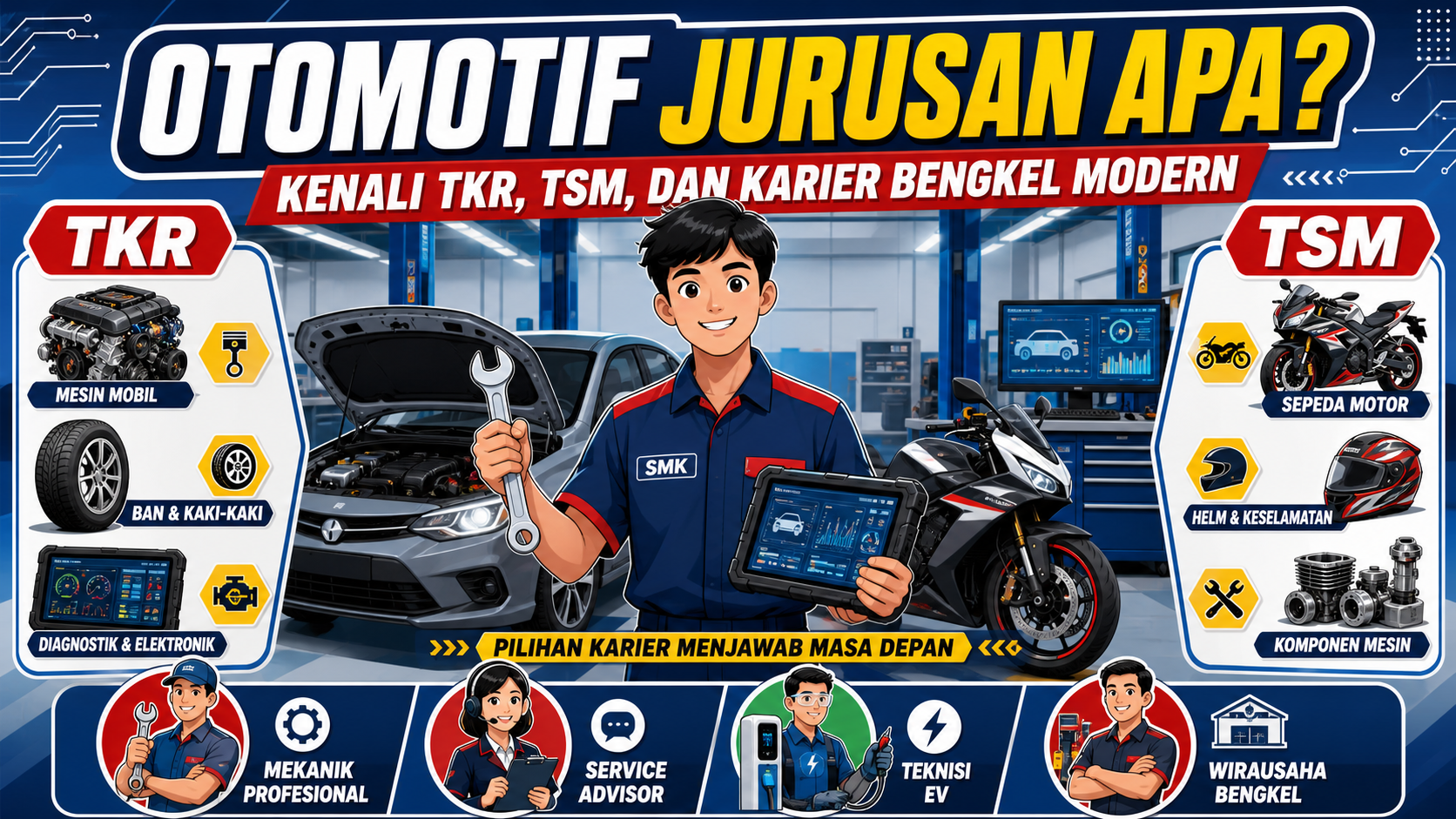 Otomotif Jurusan Apa? - otomotif