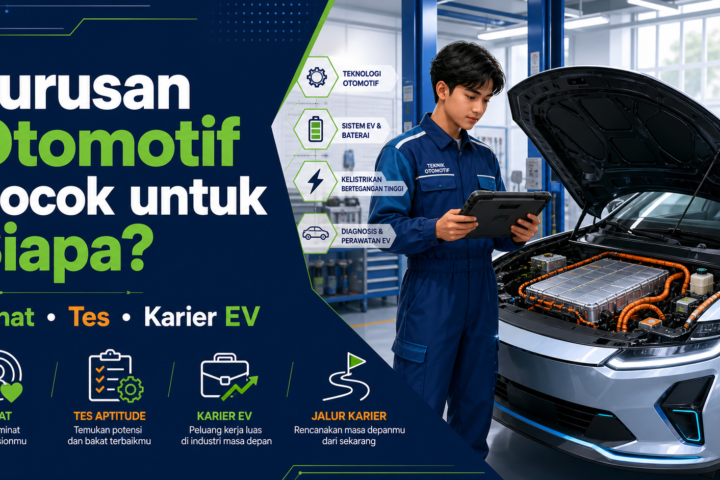 otomotif - Jurusan Otomotif Cocok untuk Siapa? Minat, Tes, dan Karier EV