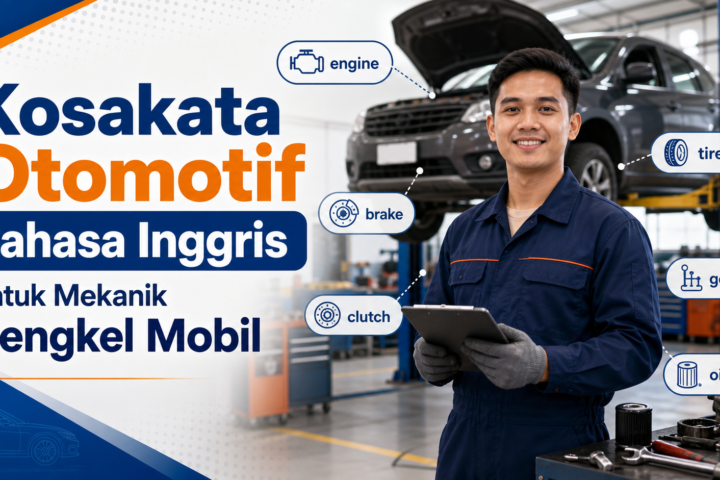 otomotif - Kosakata Otomotif Bahasa Inggris untuk Mekanik Bengkel Mobil