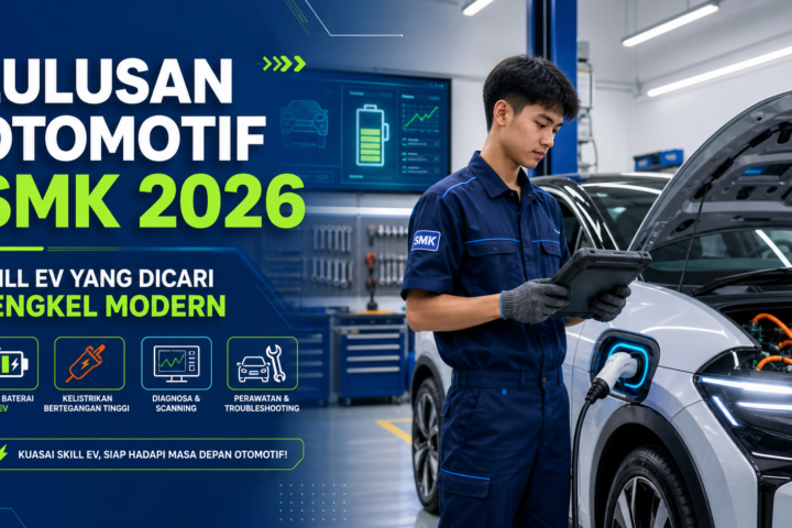 otomotif - Lulusan Otomotif SMK 2026: Skill EV yang Dicari Bengkel Modern