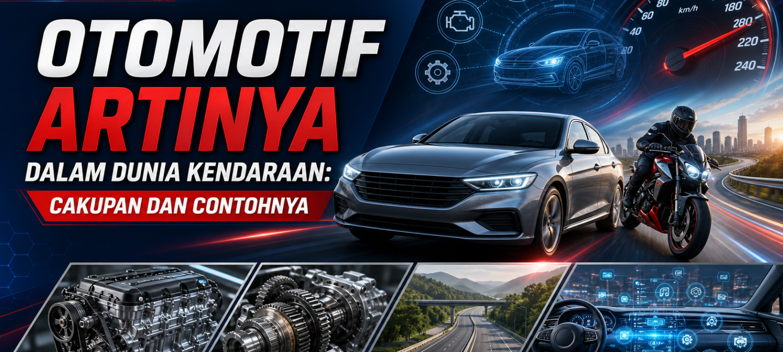 otomotif - Otomotif Artinya dalam Dunia Kendaraan: Cakupan dan Contohnya