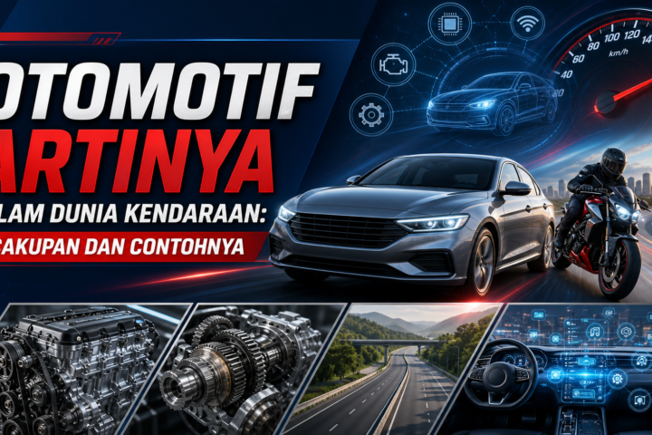 otomotif - Otomotif Artinya dalam Dunia Kendaraan: Cakupan dan Contohnya