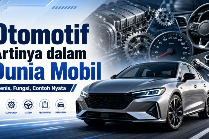 otomotif - Otomotif Artinya dalam Dunia Mobil: Jenis, Fungsi, Contoh Nyata
