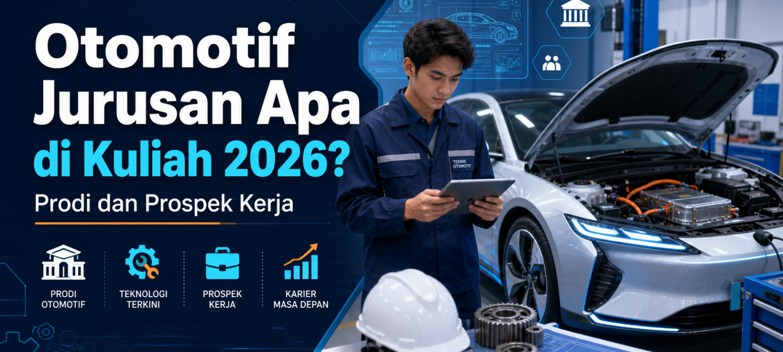 otomotif - Otomotif Jurusan Apa di Kuliah 2026? Prodi dan Prospek Kerja
