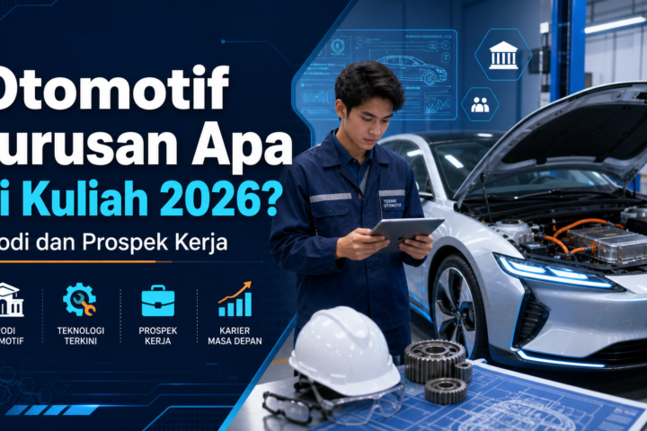 otomotif - Otomotif Jurusan Apa di Kuliah 2026? Prodi dan Prospek Kerja