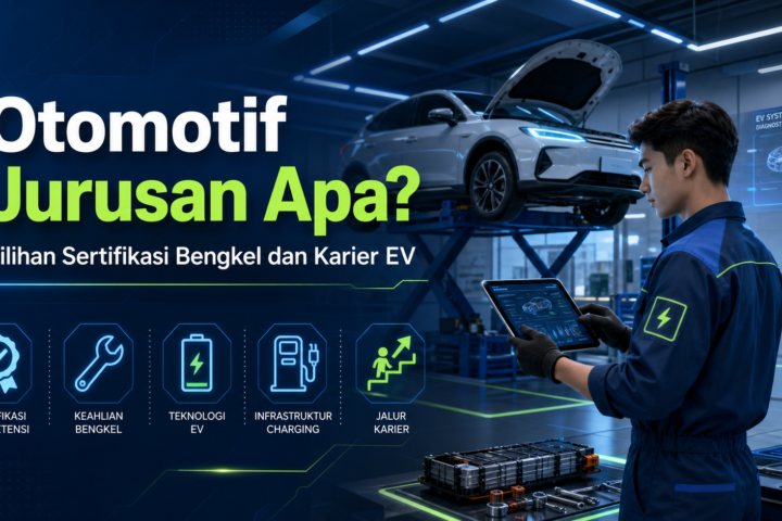 otomotif - Otomotif Jurusan Apa? Pilihan Sertifikasi Bengkel dan Karier EV