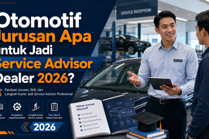 otomotif - Otomotif Jurusan Apa untuk Jadi Service Advisor Dealer 2026?