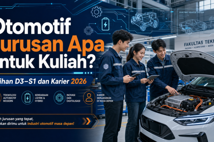 otomotif - Otomotif Jurusan Apa untuk Kuliah? Pilihan D3-S1 dan Karier 2026