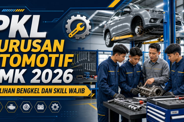 otomotif - PKL Jurusan Otomotif SMK 2026: Pilihan Bengkel dan Skill Wajib