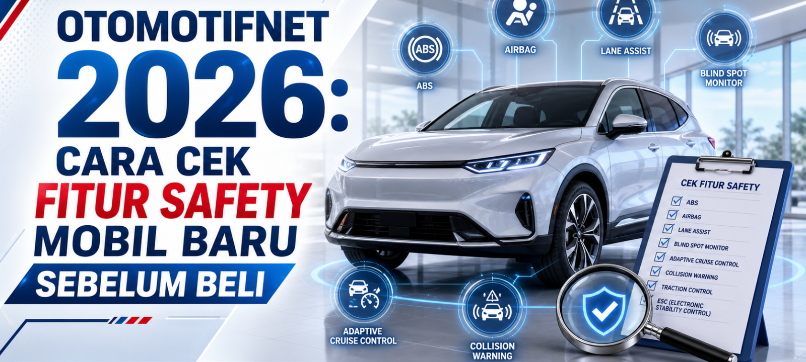 otomotifnet - Otomotifnet 2026: Cara Cek Fitur Safety Mobil Baru Sebelum Beli