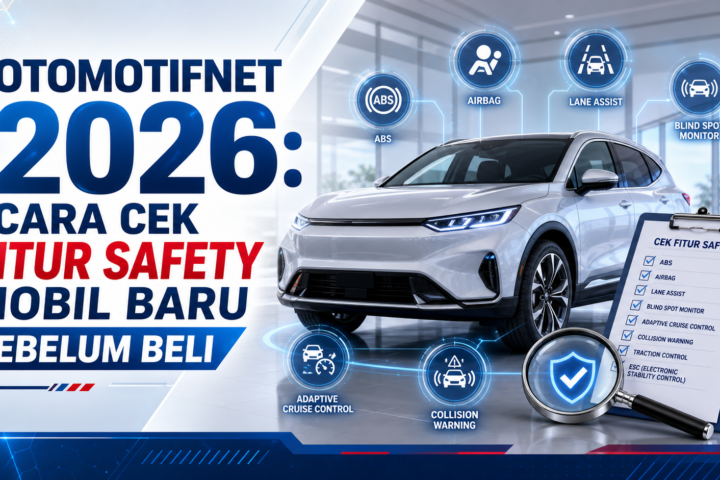 otomotifnet - Otomotifnet 2026: Cara Cek Fitur Safety Mobil Baru Sebelum Beli