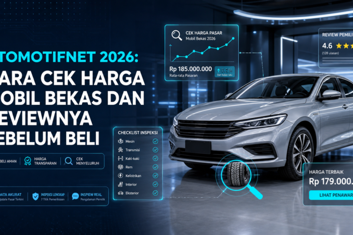 otomotifnet - Otomotifnet 2026: Cara Cek Harga Mobil Bekas dan Reviewnya Sebelum Beli