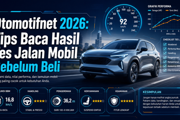 otomotifnet - Otomotifnet 2026: Tips Baca Hasil Tes Jalan Mobil Sebelum Beli