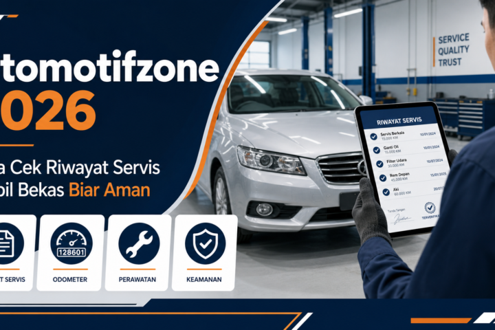 otomotifzone - Otomotifzone 2026: Cara Cek Riwayat Servis Mobil Bekas Biar Aman