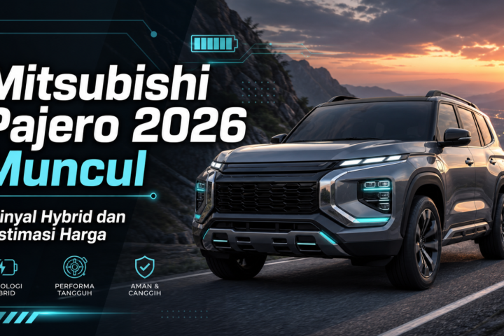 pajero - Mitsubishi Pajero 2026 Muncul: Sinyal Hybrid dan Estimasi Harga