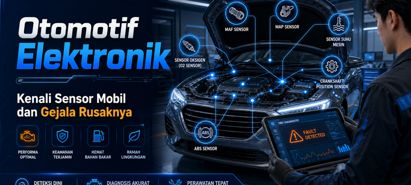 sensor - Otomotif Elektronik: Kenali Sensor Mobil dan Gejala Rusaknya