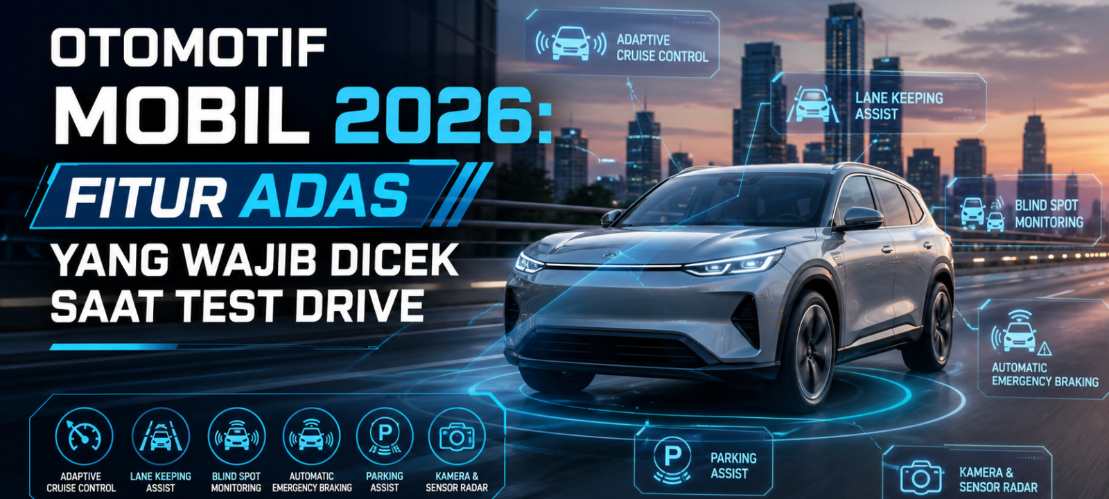 adas - Otomotif Mobil 2026: Fitur ADAS yang Wajib Dicek Saat Test Drive
