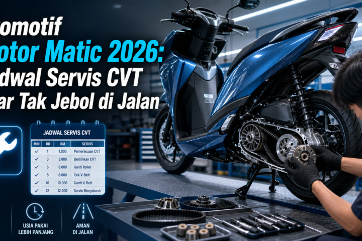 cvt - Otomotif Motor Matic 2026: Jadwal Servis CVT agar Tak Jebol di Jalan