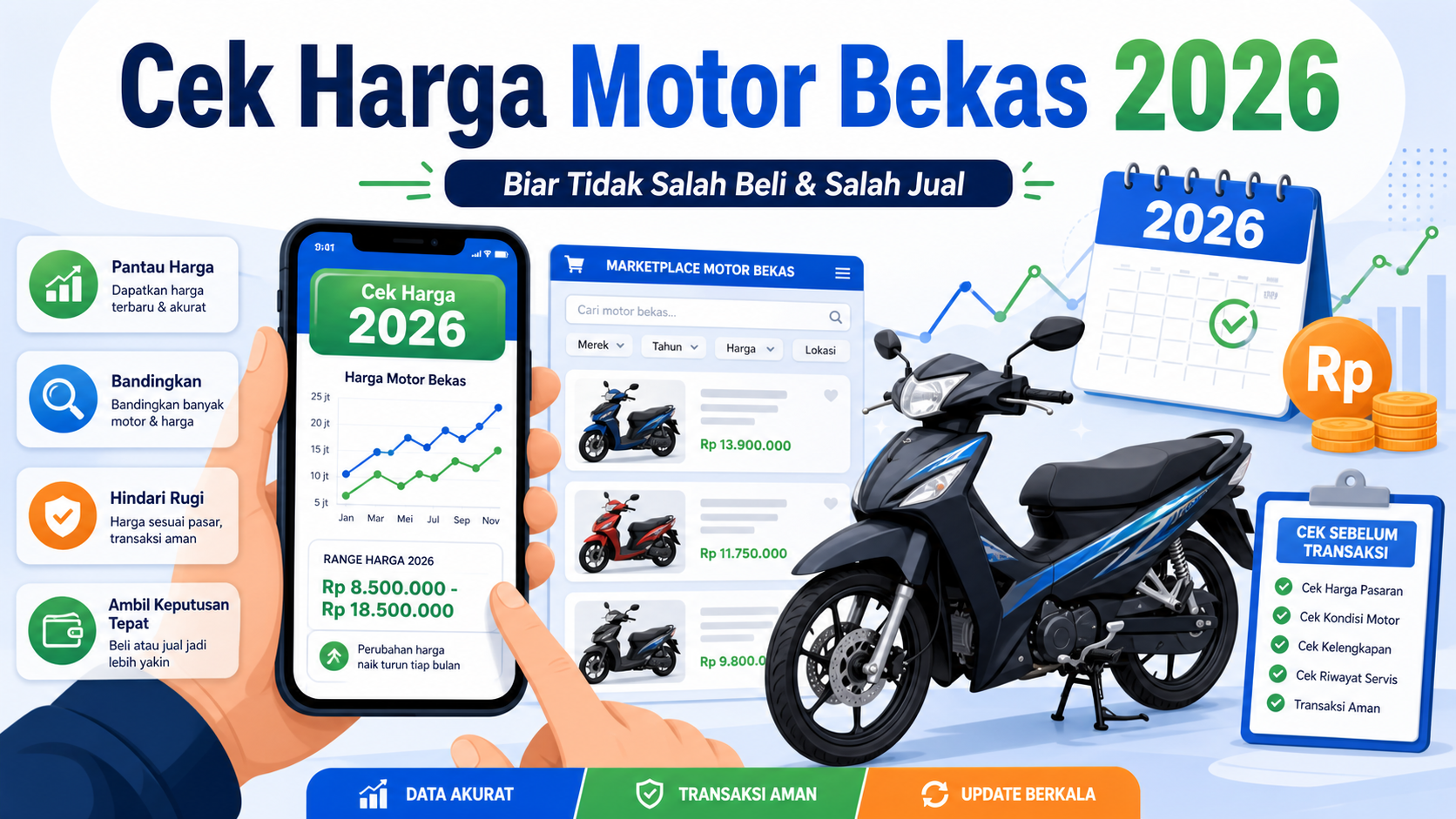 Kenapa Cek Harga Motor Bekas Penting di 2026? - otomotifnet