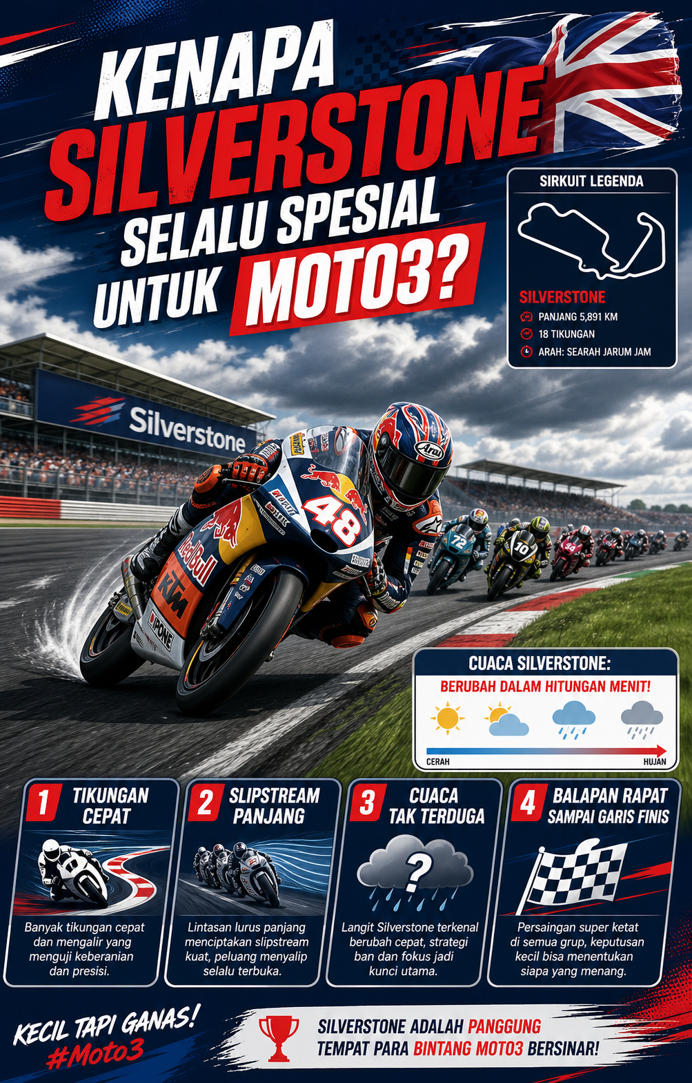 Kenapa Silverstone Selalu Spesial untuk Moto3? - moto3