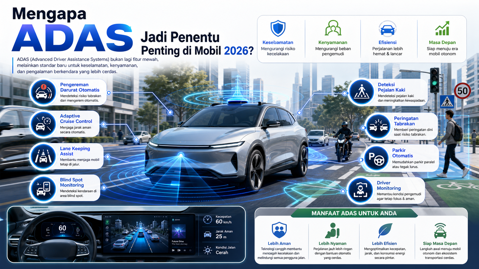 Mengapa ADAS Jadi Penentu Penting di Mobil 2026? - adas