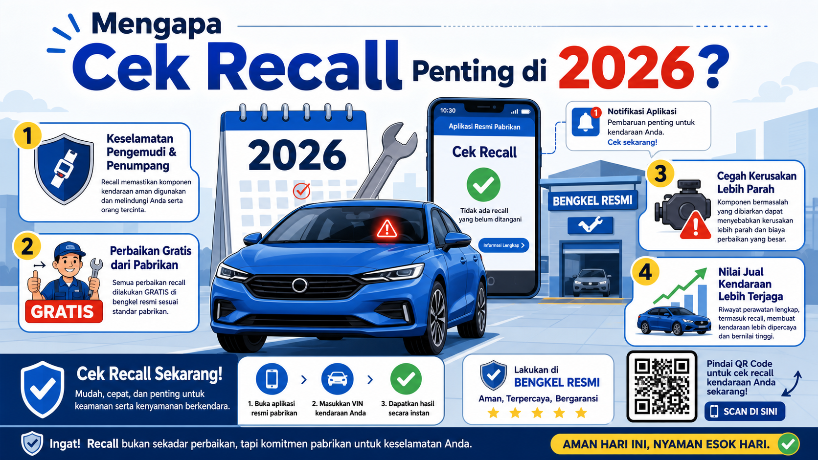 Mengapa Cek Recall Penting di 2026? - otomotifnet