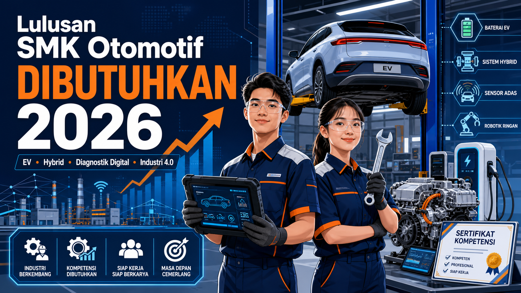 Mengapa Lulusan SMK Otomotif Makin Dibutuhkan pada 2026? - smk