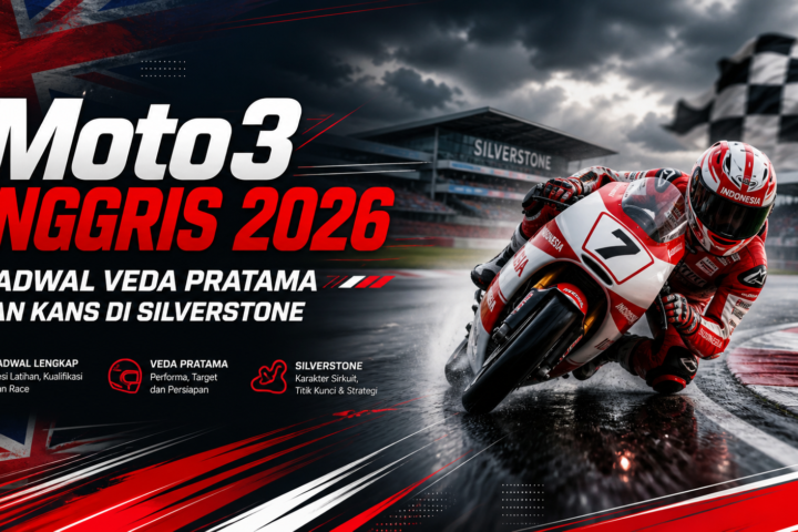 moto3 - Moto3 Inggris 2026: Jadwal Veda Pratama dan Kans di Silverstone