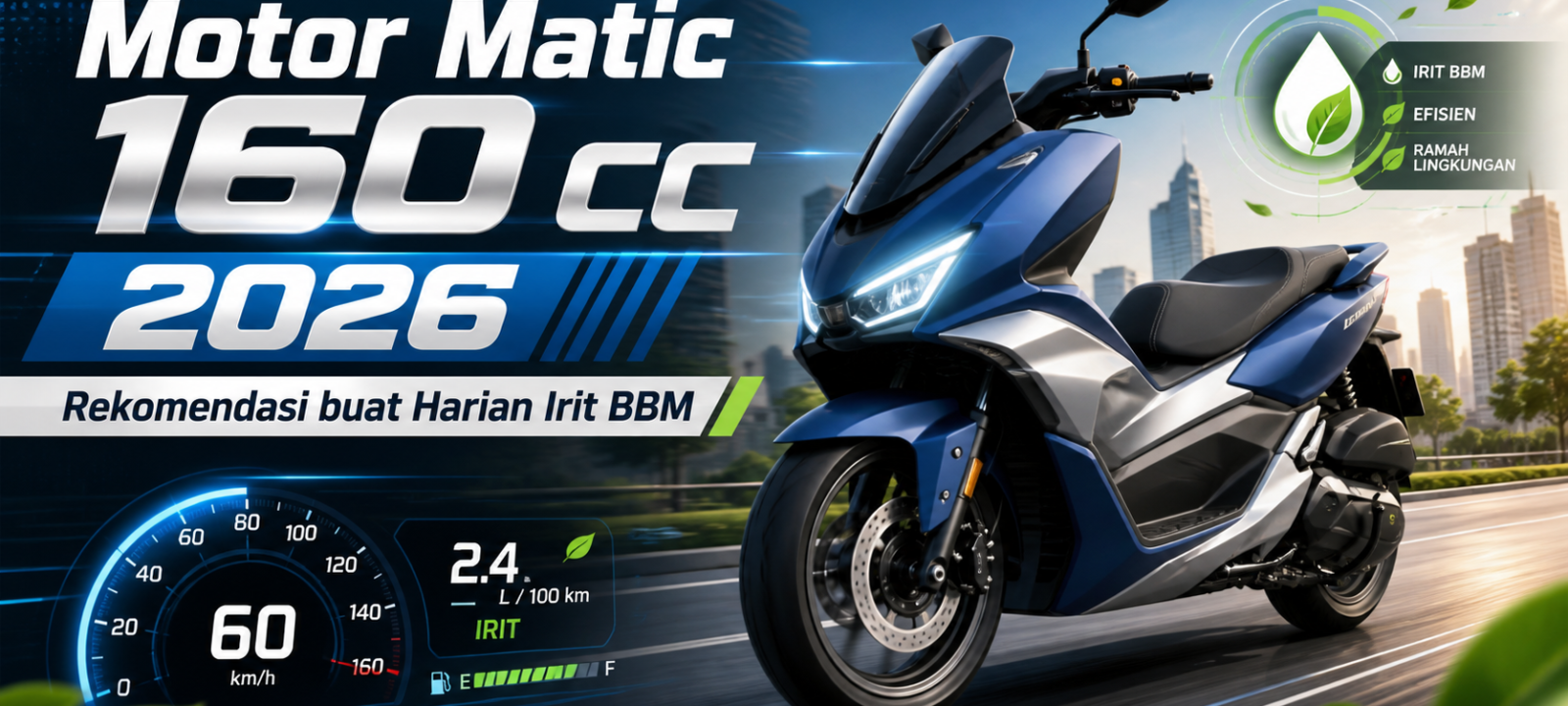 motor - Motor Matic 160 cc 2026: Rekomendasi buat Harian Irit BBM