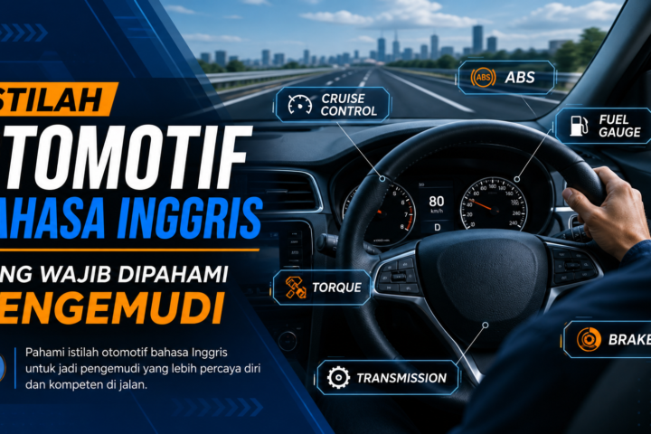 otomotif - Istilah Otomotif Bahasa Inggris yang Wajib Dipahami Pengemudi