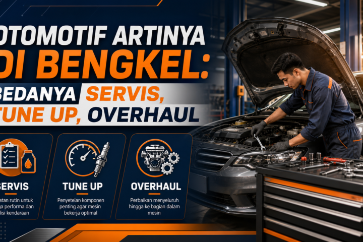 otomotif - Otomotif Artinya di Bengkel: Bedanya Servis, Tune Up, Overhaul