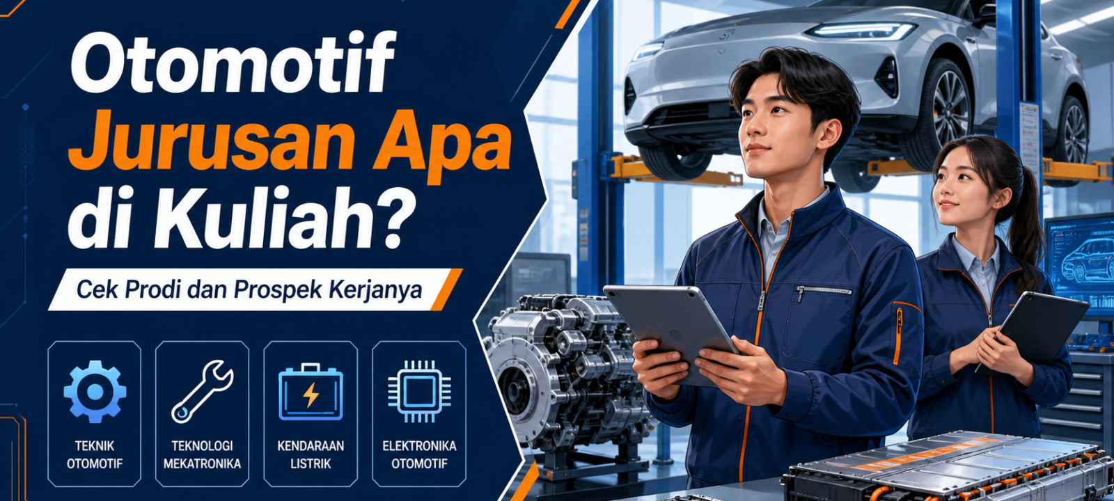 otomotif - Otomotif Jurusan Apa di Kuliah? Cek Prodi dan Prospek Kerjanya