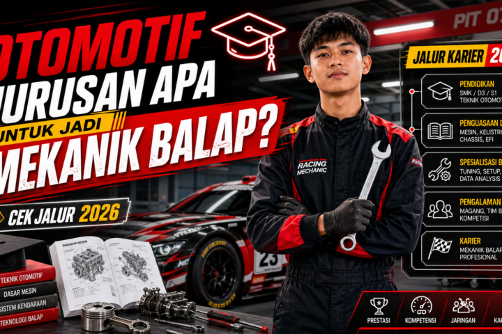otomotif - Otomotif Jurusan Apa untuk Jadi Mekanik Balap? Cek Jalur 2026