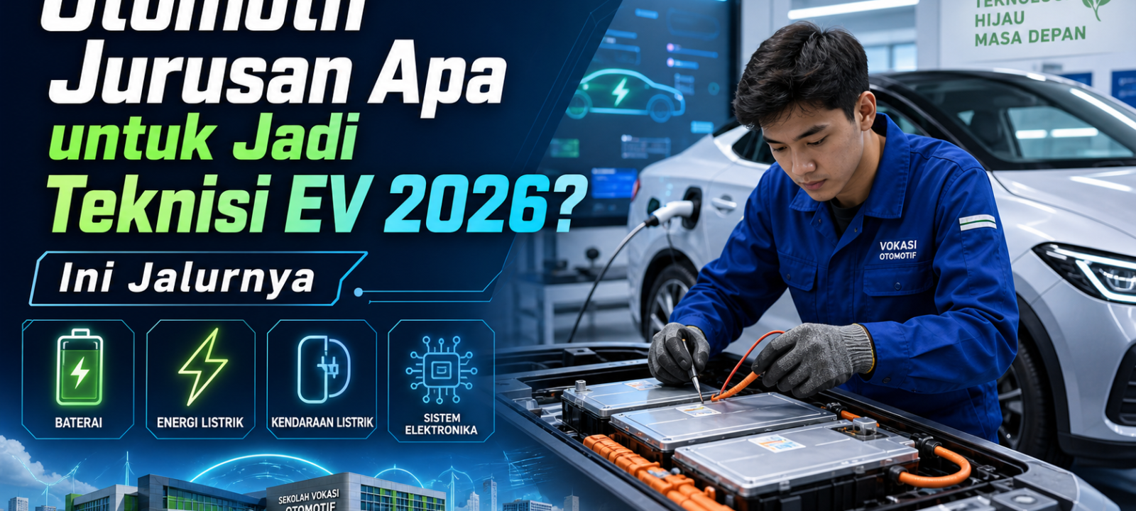 otomotif - Otomotif Jurusan Apa untuk Jadi Teknisi EV 2026? Ini Jalurnya