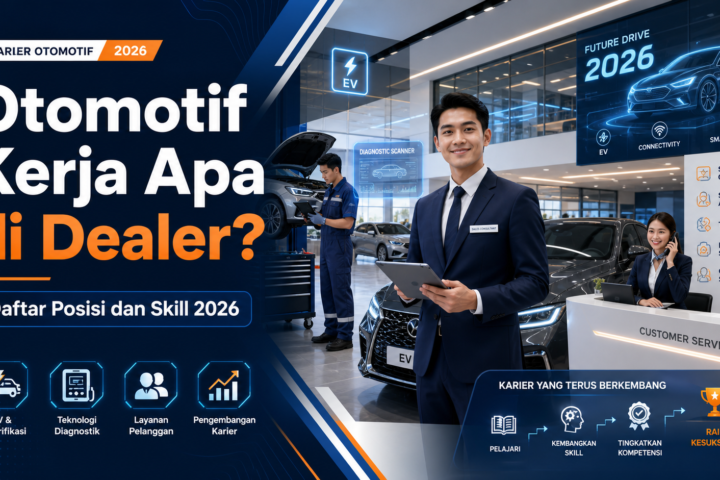 otomotif - Otomotif Kerja Apa di Dealer? Daftar Posisi dan Skill 2026