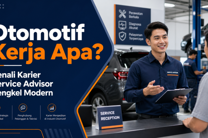otomotif - Otomotif Kerja Apa? Kenali Karier Service Advisor Bengkel Modern