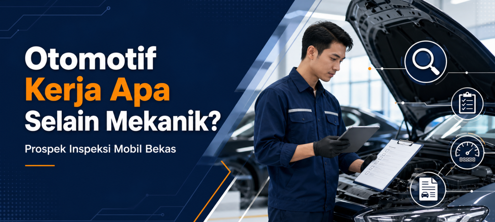 otomotif - Otomotif Kerja Apa Selain Mekanik? Prospek Inspeksi Mobil Bekas