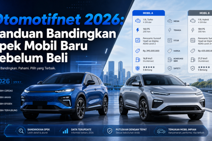 otomotifnet - Otomotifnet 2026: Panduan Bandingkan Spek Mobil Baru Sebelum Beli