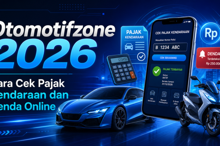 otomotifzone - Otomotifzone 2026: Cara Cek Pajak Kendaraan dan Denda Online