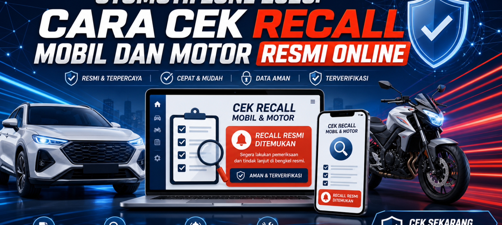 otomotifzone - Otomotifzone 2026: Cara Cek Recall Mobil dan Motor Resmi Online