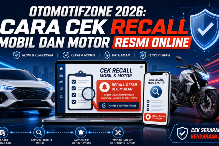 otomotifzone - Otomotifzone 2026: Cara Cek Recall Mobil dan Motor Resmi Online