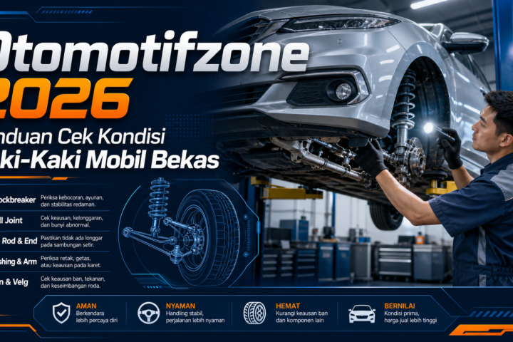 otomotifzone - Otomotifzone 2026: Panduan Cek Kondisi Kaki-Kaki Mobil Bekas
