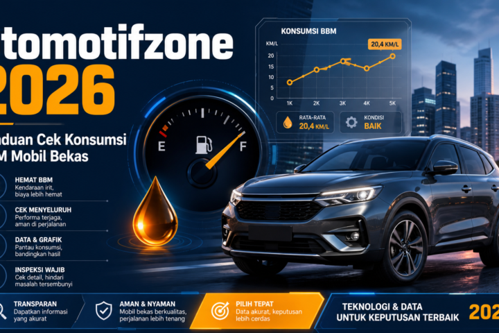 otomotifzone - Otomotifzone 2026: Panduan Cek Konsumsi BBM Mobil Bekas